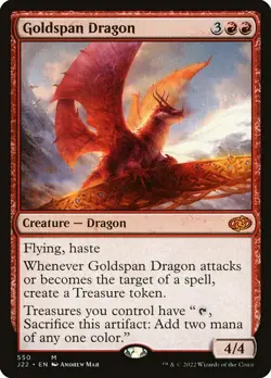 [MTG] Goldspan Dragon (550) (J22) NM - Image 1