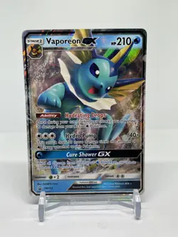 Vaporeon GX - SM172 - Black Star Promo - Pokemon - MP - Image 1