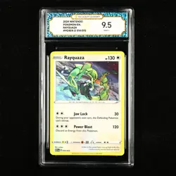 TQG 9.5 MINT+ 2024 Pokemon ENG Rayquaza #M24EN D 014/015 - Image 1