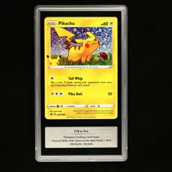 GEMIX 10 2021 Pokemon 25th ENG Pikachu D SWSH039 Promo - Image 2