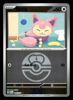 Skitty 165/217 ASC ME: Ascended Heroes Pokemon NM Reverse Holo - Image 1