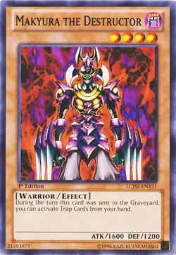 Makyura the Destructor - LCJW-EN121 - Common - 1st Edition - Lightly Played - Le - Image 1