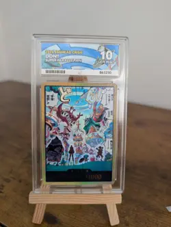 One Piece Japanese Egghead Crisis Don!! Alt Art Gold Ace 10 - Image 1