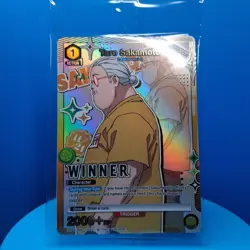 Sealed Taro Sakamoto (Winner) - Union Arena Promotion Card Sakamoto Days - Image 1