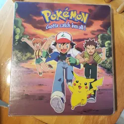 POKEMON Vintage Cards Lot of 364 w/Binder WOTC Base Set Topps Holo Foil & More! - Image 1