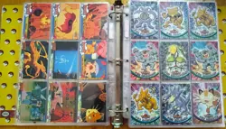 POKEMON Vintage Cards Lot of 364 w/Binder WOTC Base Set Topps Holo Foil & More! - Image 3