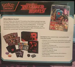 Pokemon TCG Scarlet & Violet Destined Rivals ETB Sealed With Acrylic Case - Image 3