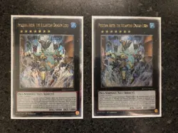 Yugioh 2x Poseidra Abyss, the Atlantean Dragon Lord ROTA - Quarter Century - NM - Image 1