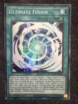 Yugioh Ultimate Fusion BACH-EN051 Super Rare 1st Edition NM - Image 1
