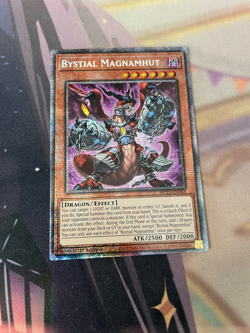 YUGIOH - BYSTIAL MAGNAMHUT - STARLIGHT RARE - MP25 - NM - 1ST ED - Image 1