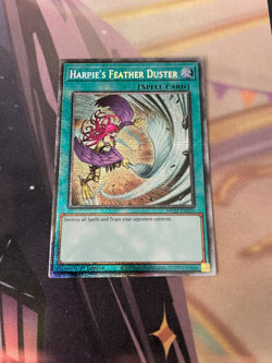 YUGIOH - HARPIE'S FEATHER DUSTER - STARLIGHT RARE - MP25 - NM - 1ST ED - Image 1