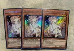 3x Ash Blossom & Joyous Spring Secret Rare RA04-EN025 Yugioh Playset - Image 3