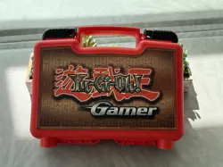 Yu-Gi-Oh! Limited Edition Vintage Red Gamer Card Carrying Case Yugioh TCG OCG - Image 1