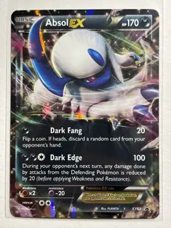 Absol EX XY62 - XY Black Star Promo Pokemon Card - Image 1