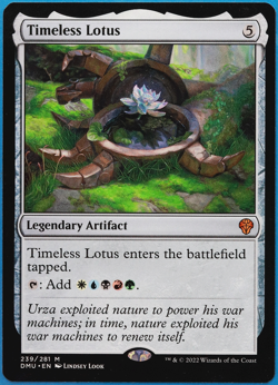 Timeless Lotus Dominaria United NM Mythic Rare MAGIC CARD (ID# 501835) ABUGames - Image 1