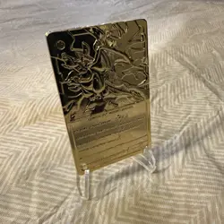 Charizard 23 Karat Gold-Plated Trading Card 1999 Special Edition - Image 3