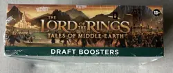 Lord Of The Rings Booster Box Draft Boosters Sealed MTG Tales of middle earth - Image 2