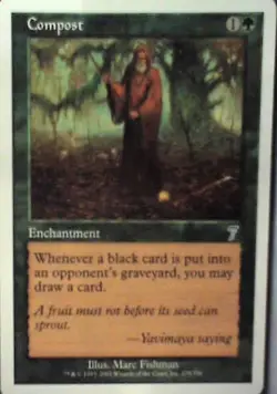 Compost - 7th Edition: #235, Magic: The Gathering Nm R44 - Image 1