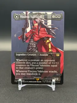 Vincent Valentine (Borderless) #383 (NM) Final Fantasy FIN Magic MTG Regular - Image 1