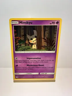 Mimikyu 96/236 Uncommon Cosmic Eclipse Pokemon Lightly Played - Image 1