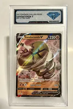 Sandaconda V - DSG 10 - #89 - 2021 Pokemon TCG Chilling Reign - Image 1