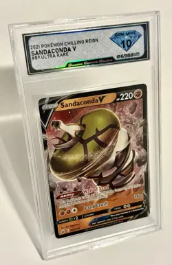 Sandaconda V - DSG 10 - #89 - 2021 Pokemon TCG Chilling Reign - Image 2