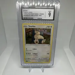 Pokemon Snorlax CGC 9 016/034 Trading Card Game Classic Holo English 2023 - Image 1