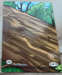 2000 Pokemon The Movie Elekid & Psyduck Topps Sticker Card #9 of 10 - Image 2