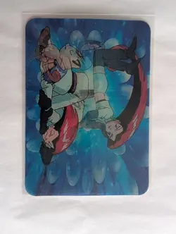 Vintage 1998 POKEMON 3-D Viz Video TEAM ROCKET Promotional Card PIKA-0025D/DVD - Image 1