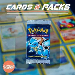 Pokemon Booster Base Set Edition 1 TORTANK - Lightweight - New & Sealed 🇫🇷🔥 - Image 1