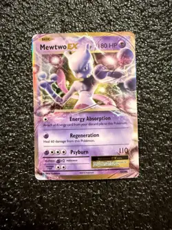 MEWTWO EX 2016 POKEMON XY EVOLUTIONS ULTRA RARE 52/108 - Image 1