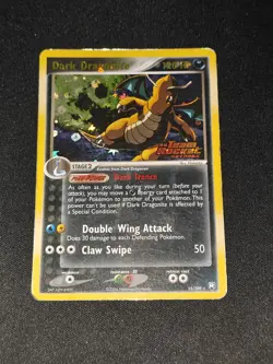 Pokemon EX Team Rocket Returns 15/109 Dark Dragonite Reverse Foil - Image 1