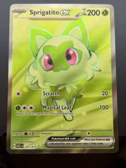 Pokemon TCG - Ascended Heroes - Sprigatito Ex 251/217 - NM - Image 1