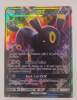 Pokemon Umbreon GX 80/149 SM Base Ultra Rare Holo - Image 1