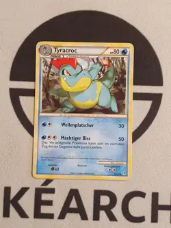 Pokemon Karte Tyracroc 41/95 Ruf Der Legenden Set Deutsch Pokemon Original TCG - Image 2