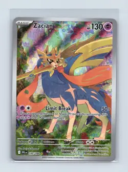 Zacian 100/094 Illustration Rare Phantasmal Flames Pokemon Near Mint - Image 1