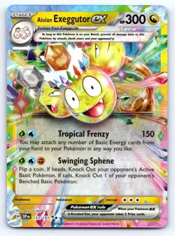 Alolan Exeggutor ex 133/191 Double Rare Surging Sparks Pokemon Near Mint - Image 1