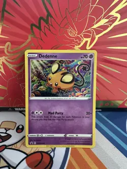 Dedenne SWSH080 Black Star Promo Mint Pokemon Card - Image 1