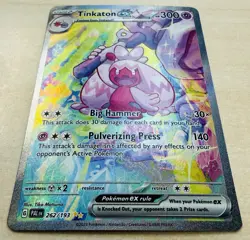 Tinkaton EX 262/193 - Paldea Evolved SpeciaI llustration Rare Holo - Pokemon NM - Image 2