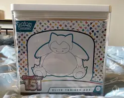 Pokemon Scarlet & Violet 151 Elite Trainer Box Snorlax - Image 1