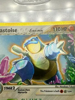 Blastoise (Delta Species) Holo Rare Crystal Guardians 2/100 Pokemon Card LP+ - Image 4