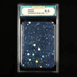 TQG 8.5 NM-MT+ Pokemon Holographic Blank Card - Image 1