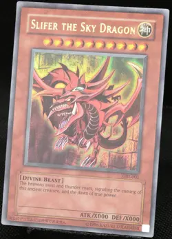 Yu-Gi-Oh! Slifer The Sky Dragon GBI-001 Ultra Rare [EX] God Promo | EN 2000 - Image 3