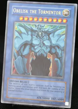 Yu-Gi-Oh! Obelisk The Tormentor GBI-002 Ultra Rare [EX] God Promo | EN 2000 - Image 3