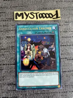 Carte Yu-gi-oh! Arrestation Erronee MAGO-FR080 Rare Francais Occasion - Image 1