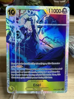 Enel Sky Island Foil EB02-052 Extra Booster Anime 25th Collection English - Image 1