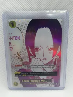 You'll Frighten Me Event Card (Alt Art) OP14-118 - Image 1