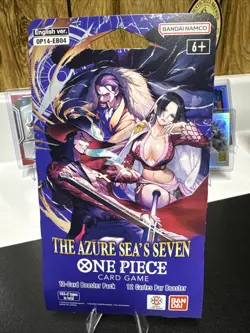 English Version OP14 The Azure Sea's Seven One Piece Sleeved Booster ( 2 PACKS ) - Image 4