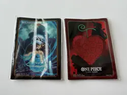 One Piece CCG Devil Fruit Vol. 3 Card Sleeves Set Of 2 - Sealed - Image 1