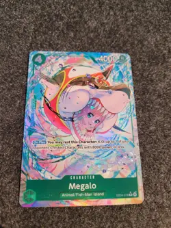 Megalo EB04-018 R ALT ART - The Azure Sea's Seven ENGLISH OP14 One Piece - Image 1